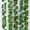 12pcs/lot Artificial Ivy Leaf Plants Vine Hanging Garland
