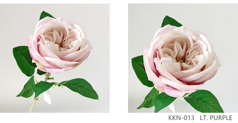 Valentine's day artificial silk rose flower single stem  wholesale rose faux wedding decorative flower branch