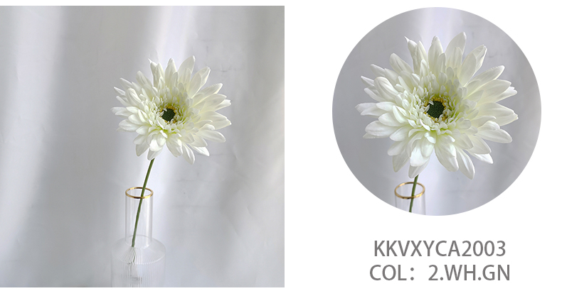 Wedding home decoration artificial flowers manufacturer simulation african daisy silk decorative flower