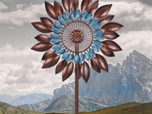 Elevate Your Garden Aesthetic with Eye-Catching Kinetic Wind Spinners