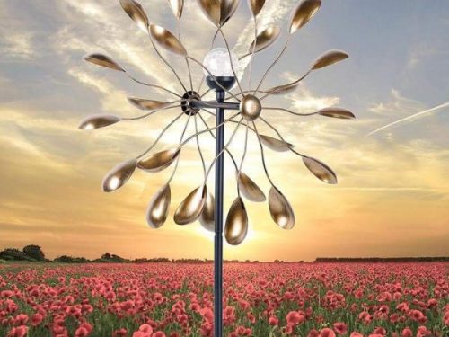 Transform Your Yard with Intricate Wind Spinners in Motion